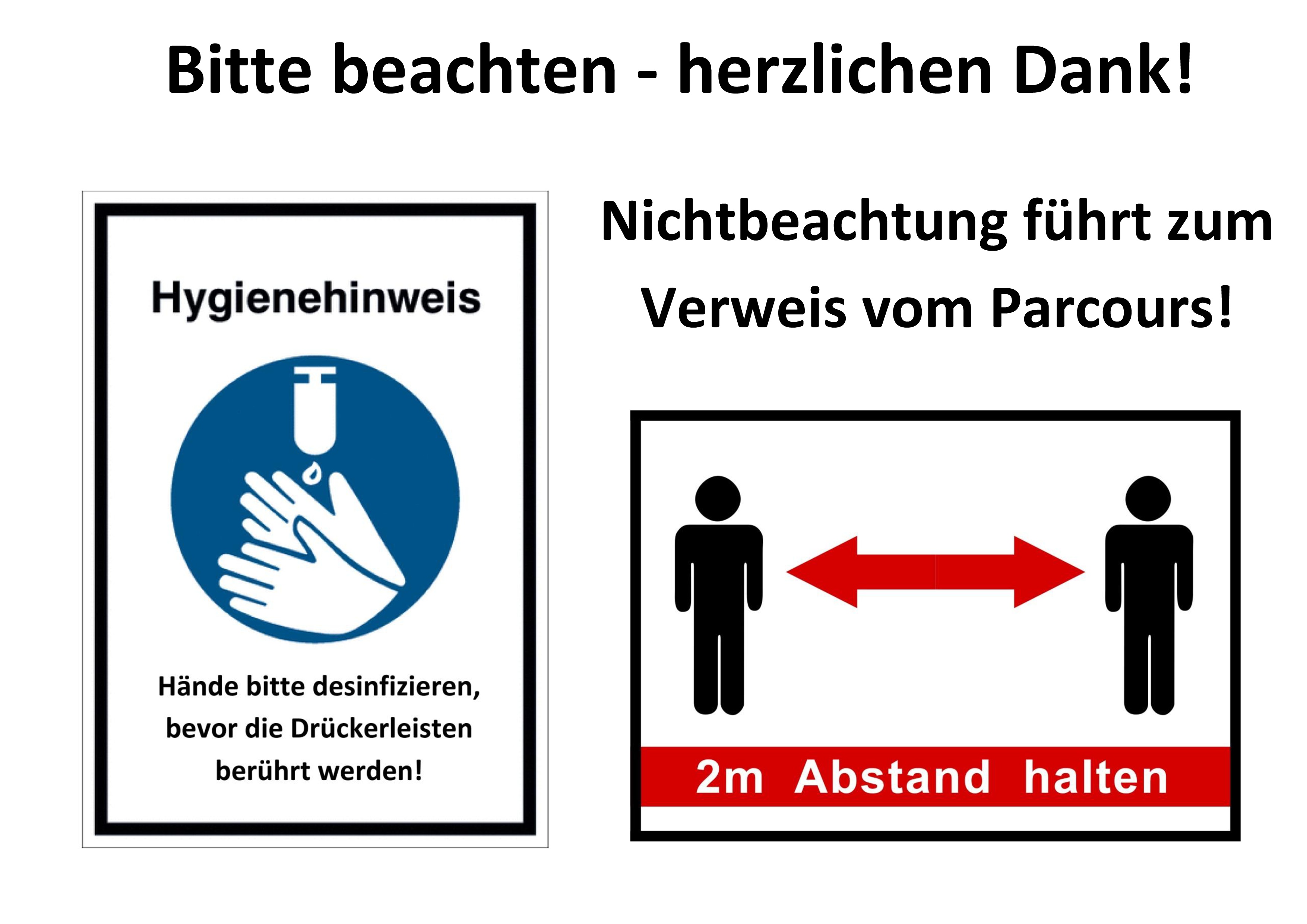 Read more about the article Bitte beachten: Hygieneregeln